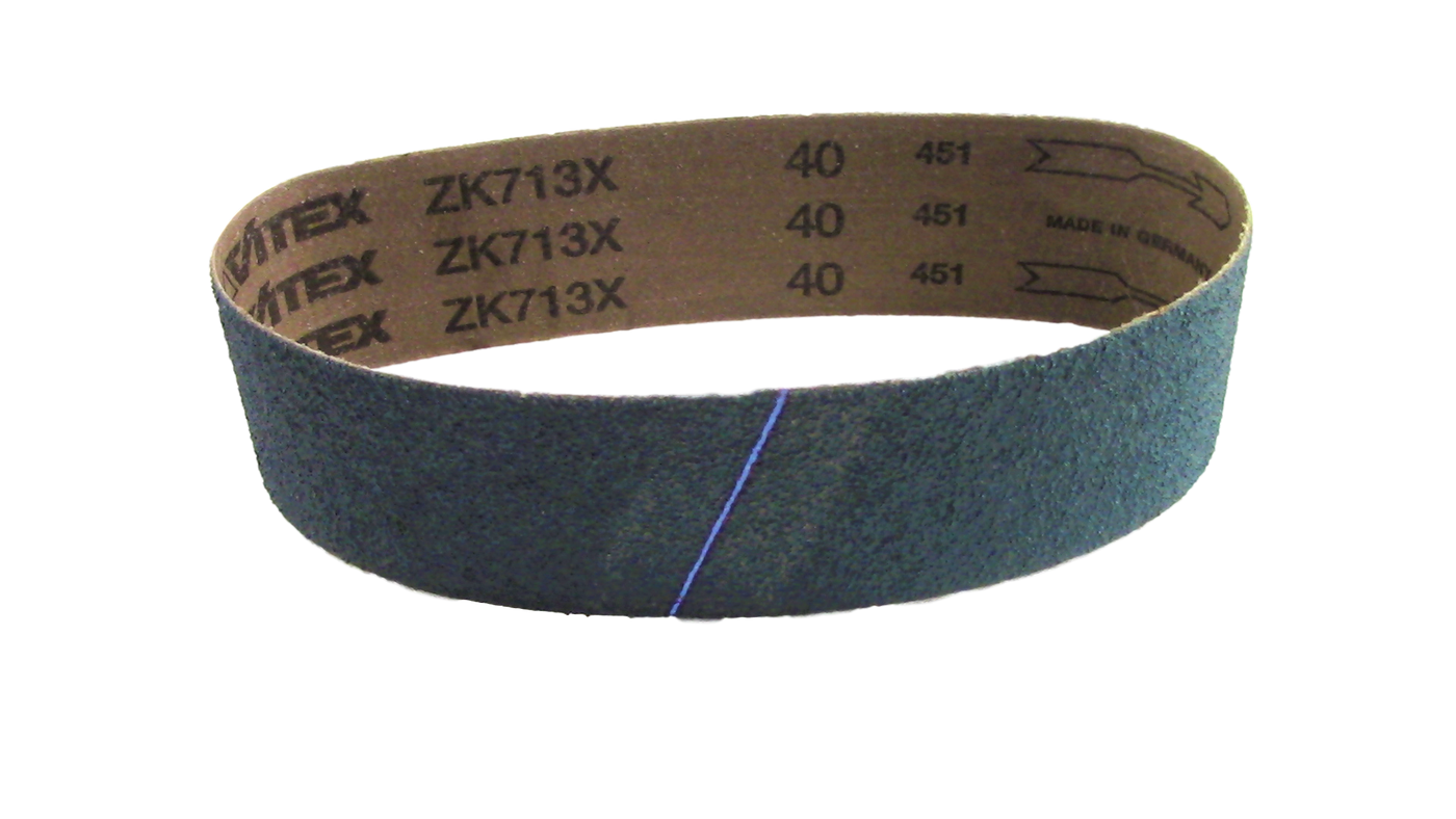 10" Expander Wheel Green 40 Grit Belt