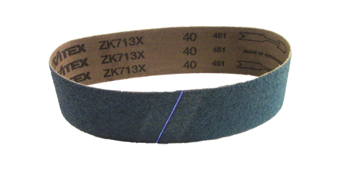 FPD 10" Expander Wheel 40 Grit Blue Zirc Belt