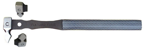 Flatland Forge City Head Punch w/Steel Handle