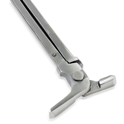  Triton Polished Shoe Spreader-Curved Handle