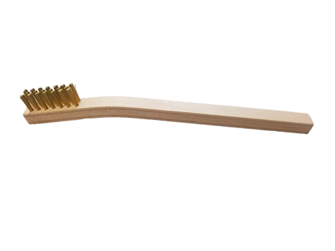 Small Wood Handled Wire Brush