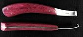 Ringel Straight Hoof Knife w/ Wood Handle RH