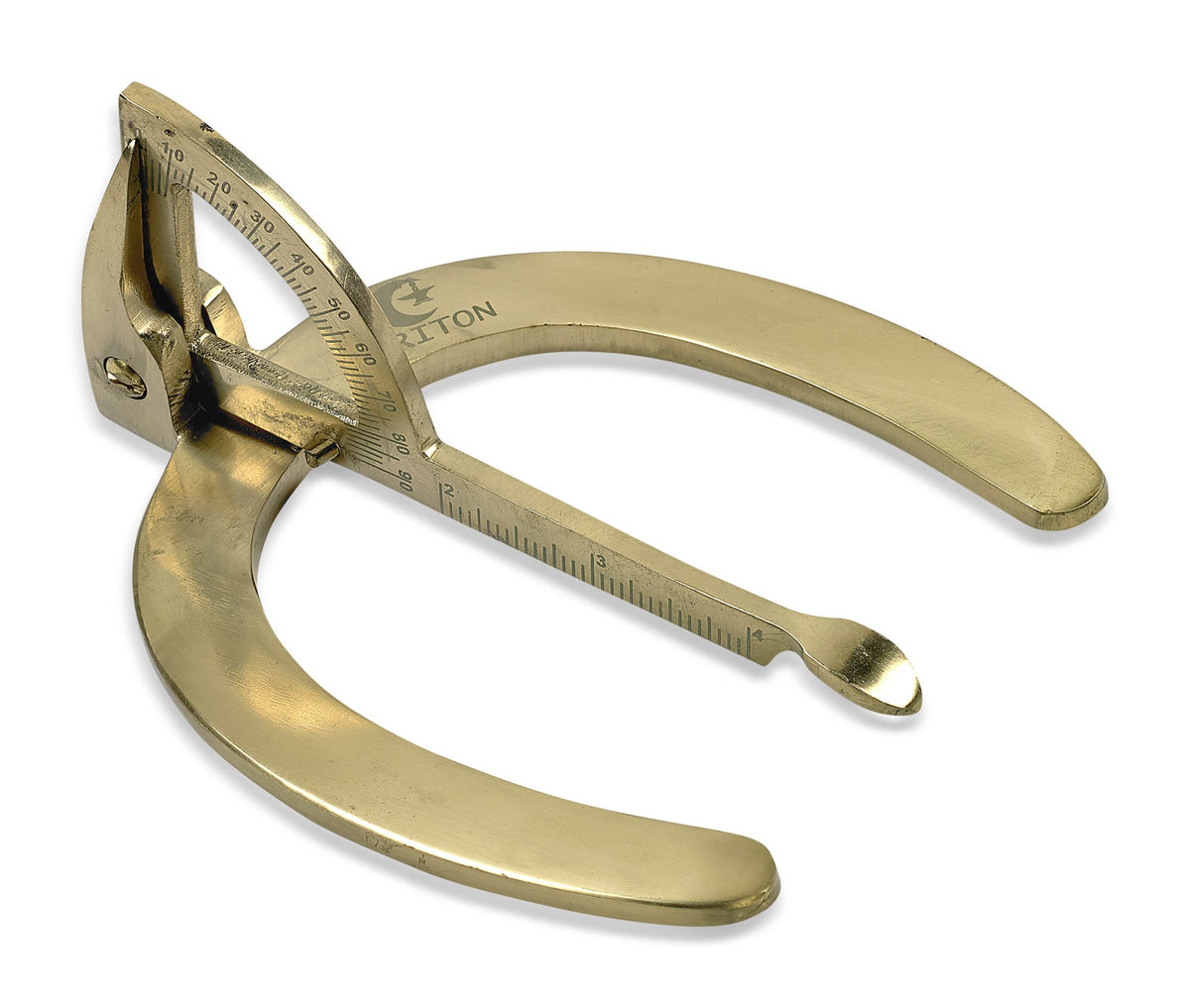 Triton Brass Hoof Gauge Empire Farrier Supply